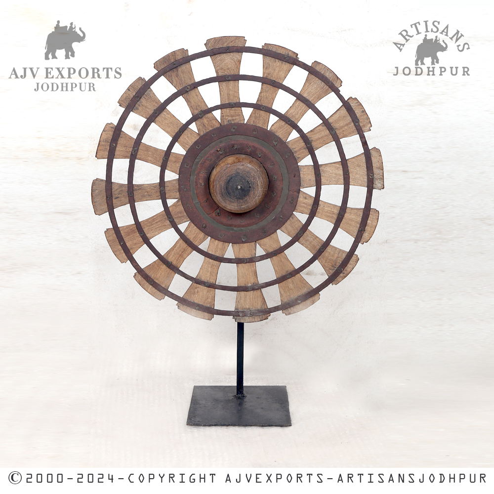 Wooden Decorative Wheel